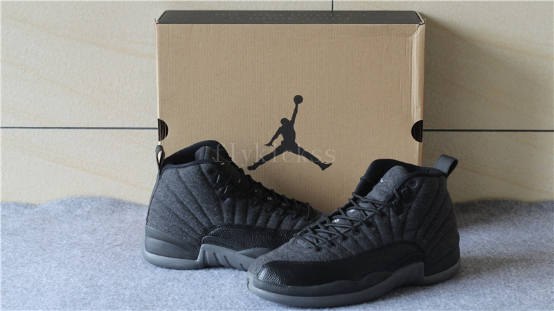 Air Jordan 12 Retro Wool Grey